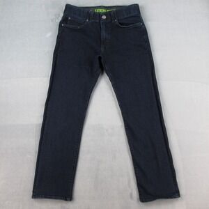 Lee Extreme Motion Slim Fit Straight Leg Jeans Mens 32x30 Dark Wash 102015475